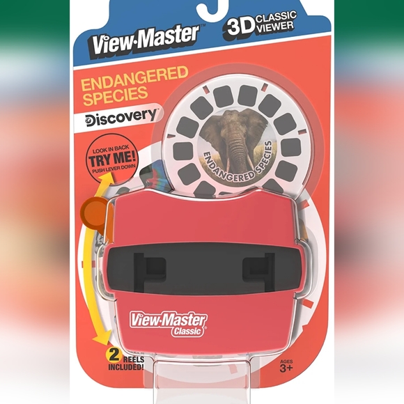 View Master - Classic Viewer - Discovery Kids : Endangered Species 2022 Version - Picture 2 of 3
